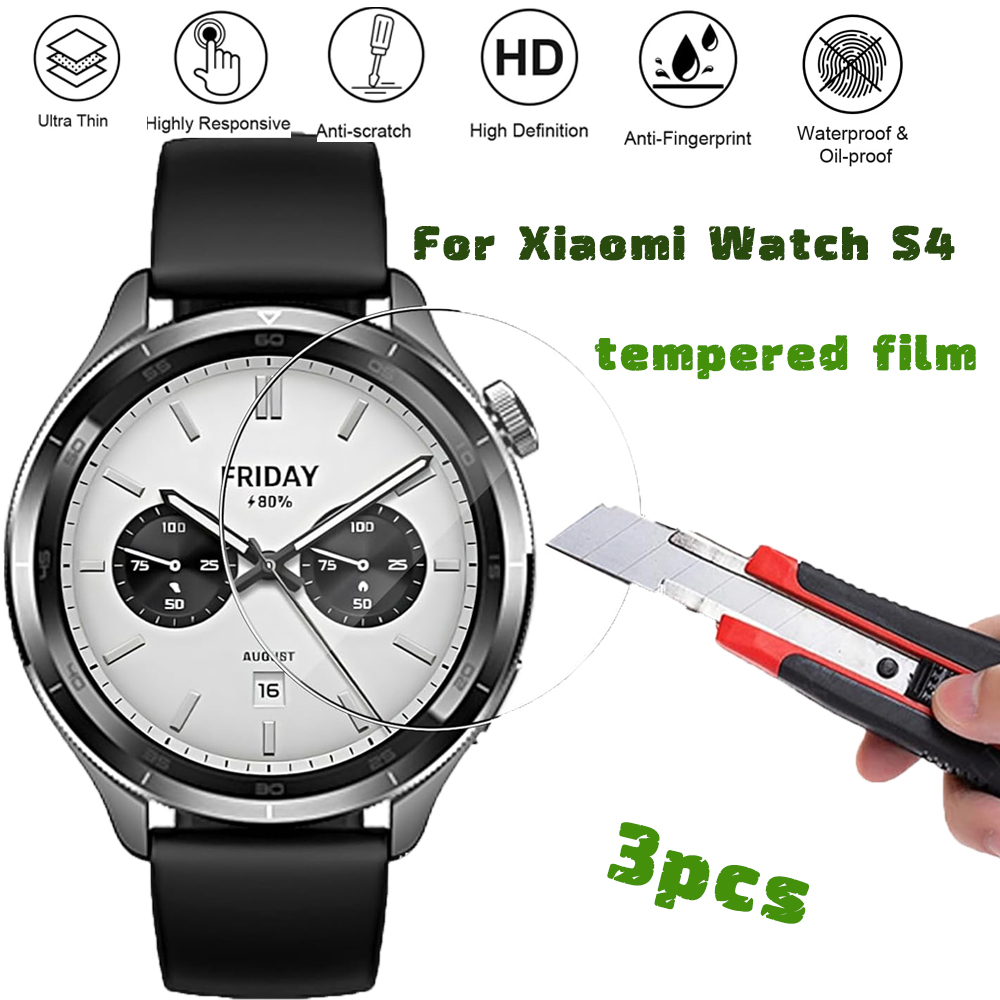 Xiaomi Smartwatch S4 Accessories - 3 pçs protetor de tela de