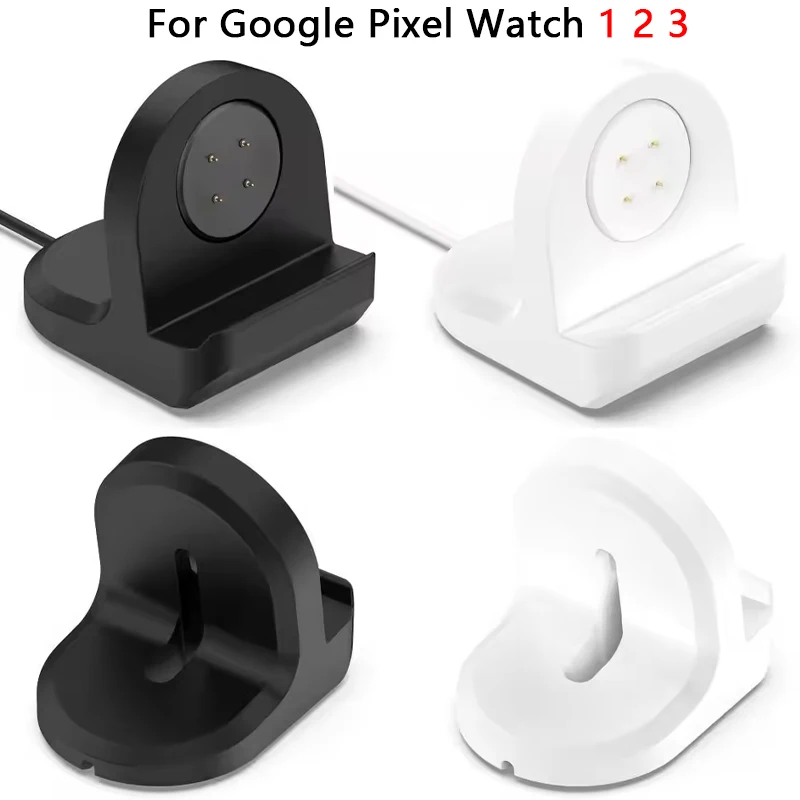 Wireless Charger Watch - Carregador de silicone macio berço doca