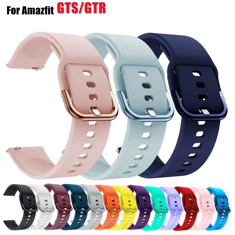 Titan Smartwatch Accessories - Pulseira de silicone de 20mm/22mm para