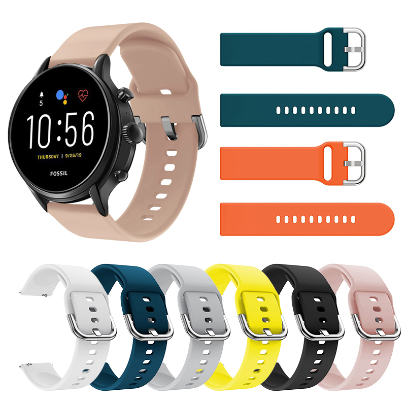 Fossil Smartwatch Accessories - Braceletes de Silicone para Relógio Fossil,