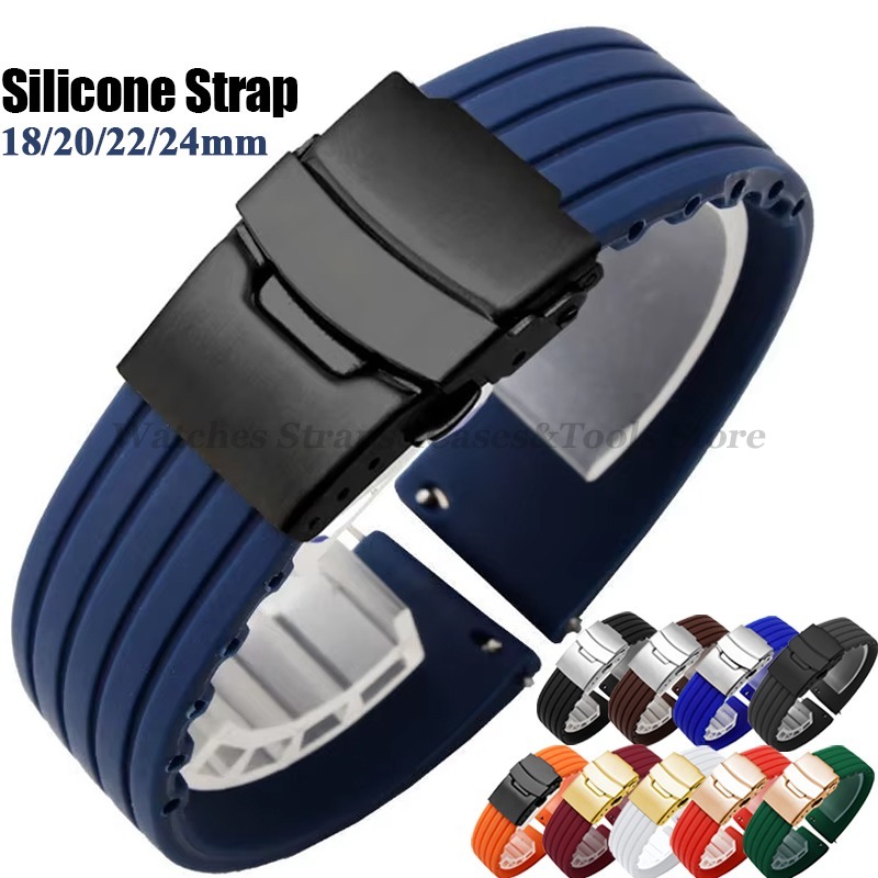 Fossil Smartwatch Accessories - Pulseira de silicone de liberação rápida,