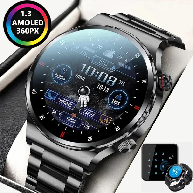 Smartwatch Custom - GPS ECG + PPG Bluetooth Chamada