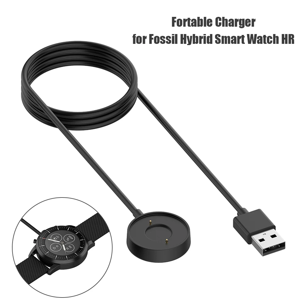 Fossil Smartwatch Accessories - 3 pés cabo carregador usb elemento