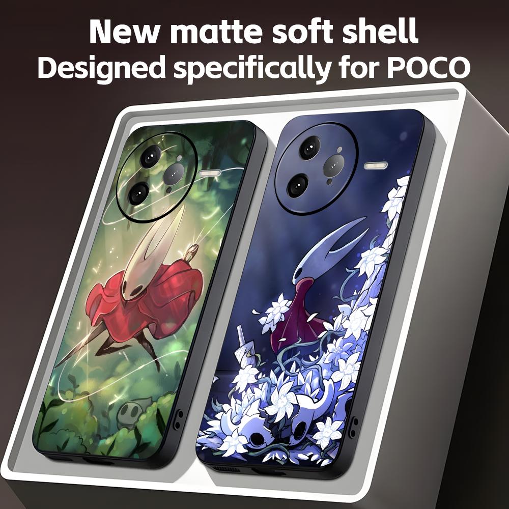 Xiaomi Poco X6 - Capa de telefone oco cavaleiro silksong