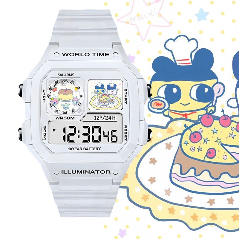 Smart Accessories - Relógio Eletrônico Inteligente Tamagotchi Big Mouth