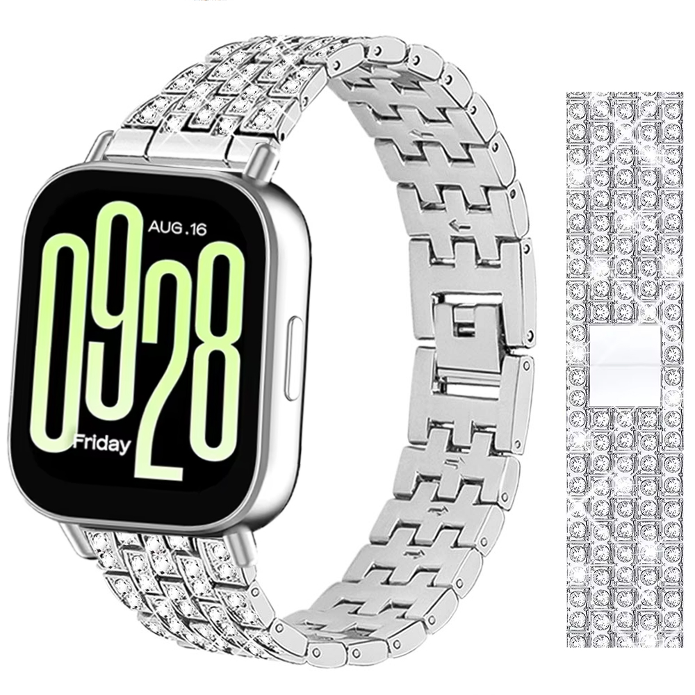 Titan Smartwatch Accessories - Aço inoxidável com pulseiras de diamante