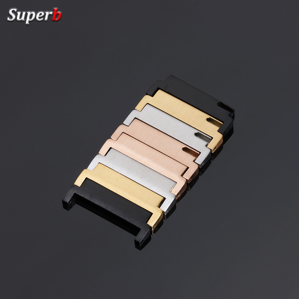 Watch Band Connector - 1 Par de Adaptadores de Pulseira