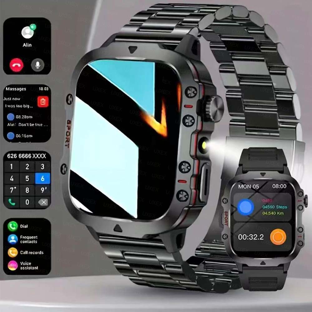 Smartwatch Custom - Novo Smartwatch 2026 com Luz LED,