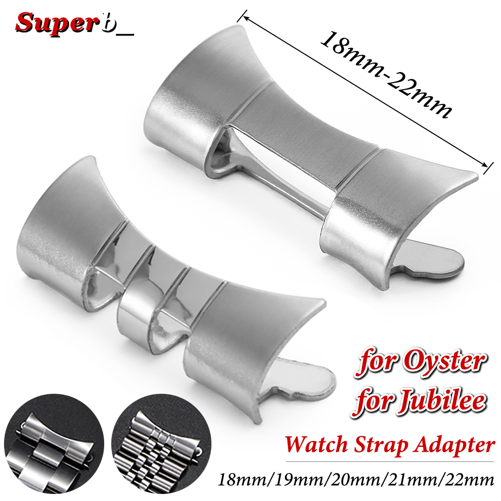 Watch Band Connector - Conectores de Pulseira de Aço Inoxidável