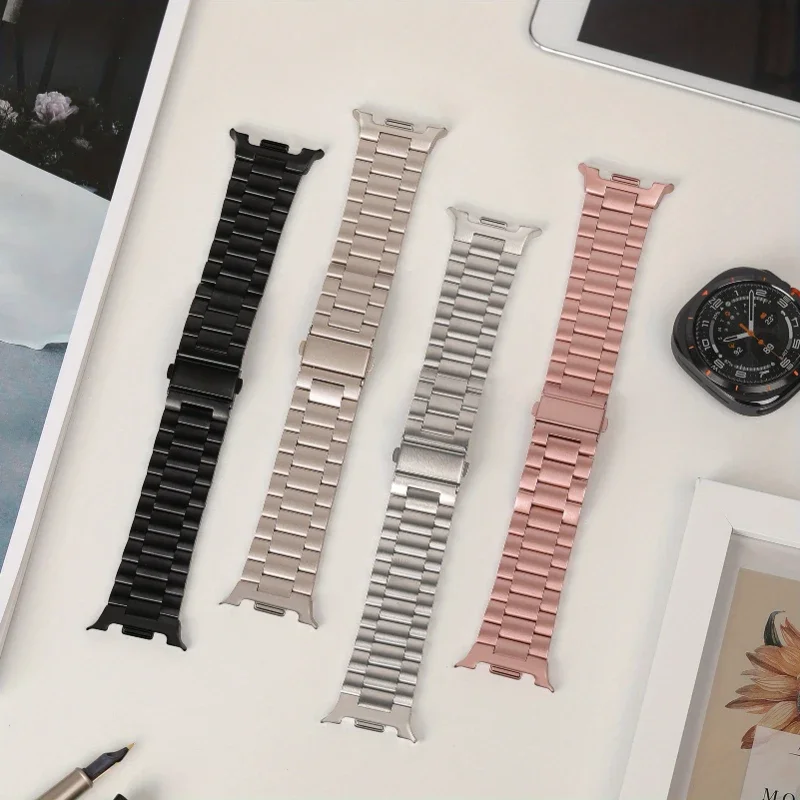 Titan Smartwatch Accessories - Pulseira de aço inoxidável para samsung