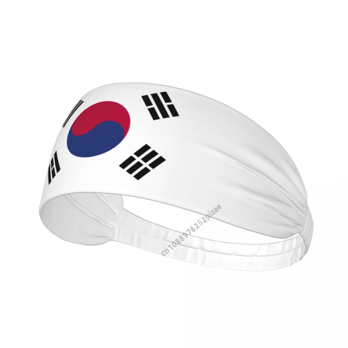 Milanaise Mesh Band - Bandeira da coreia do sul, masculina,