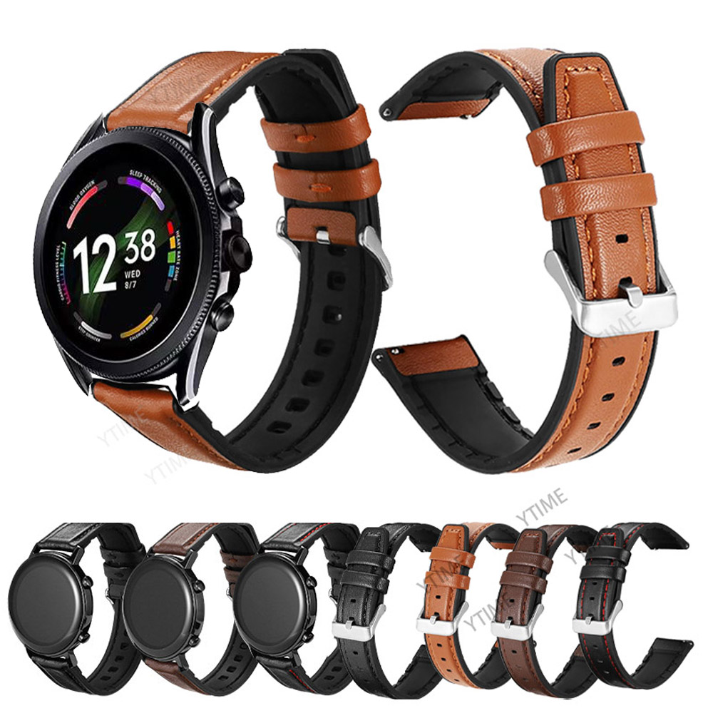 Fossil Smartwatch Accessories - Pulseira de couro de silicone de