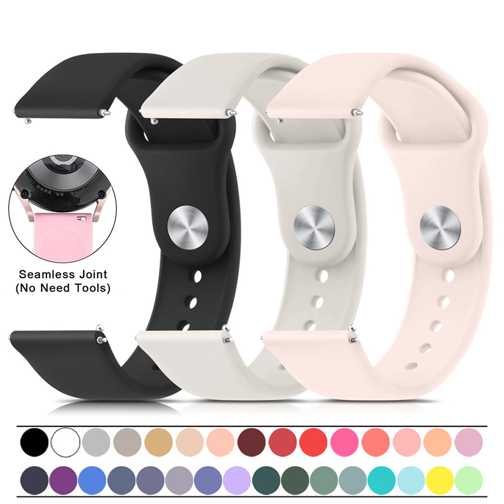 Titan Smartwatch Accessories - Pulseira de relógio Silicone Sport, Pulseira