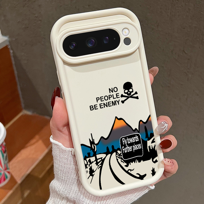 Google Pixel 9 - Capa de Telefone com Padrão de