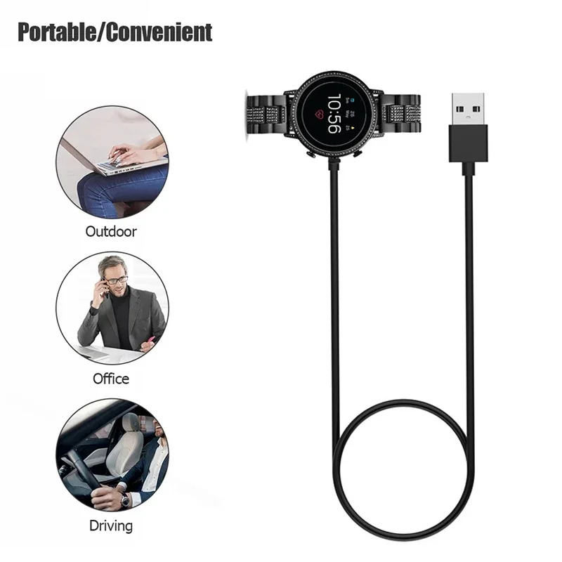 Fossil Smartwatch Accessories - Doca de carregador rápido magnético usb