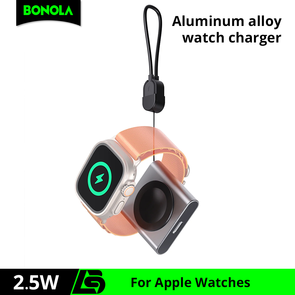 Wireless Charger Watch - Bonola relógio magnético carregador sem fio