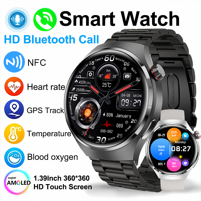 Smartwatch Face - Novo Smartwatch 2026: Monitor de Frequência