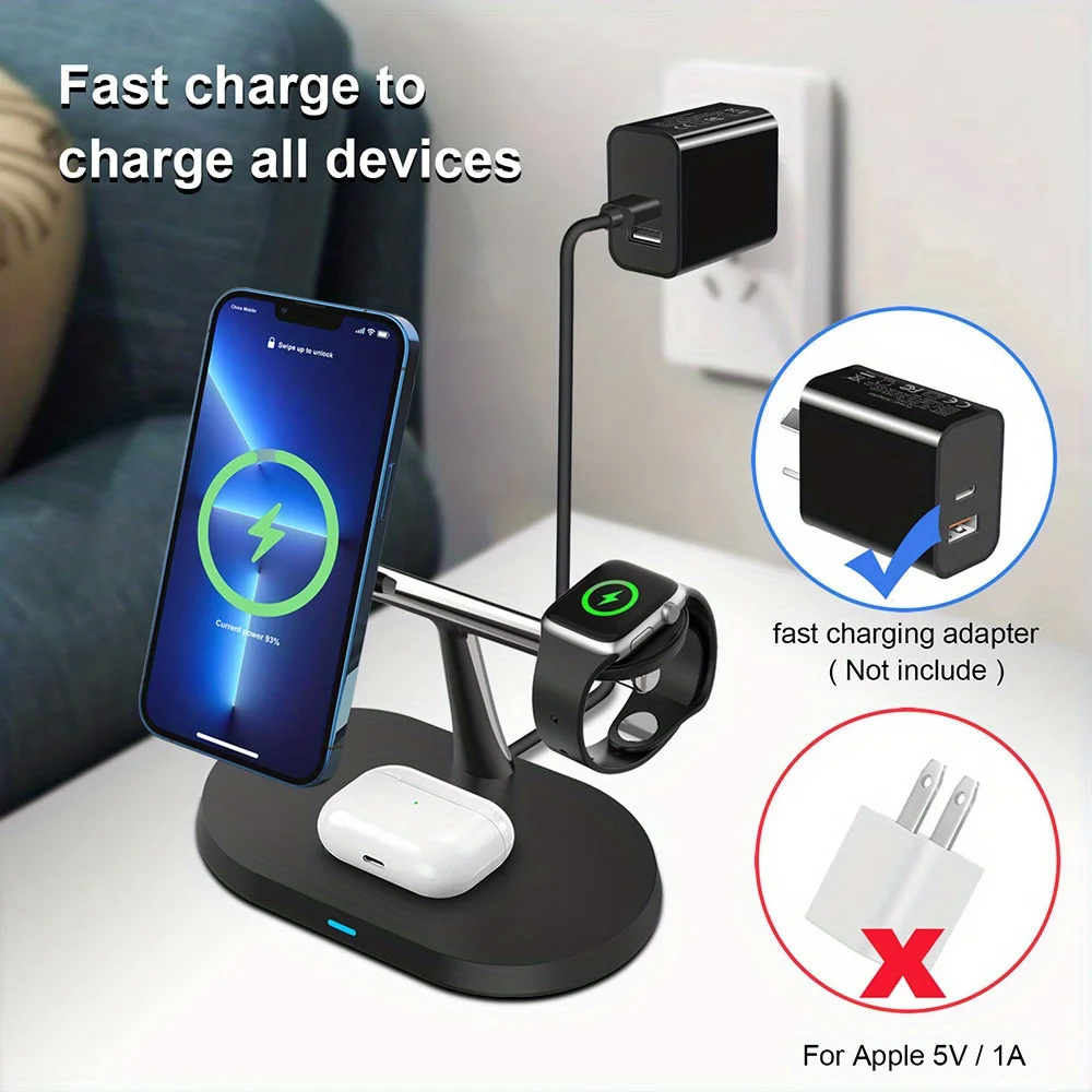 Carregador Magnético Sem Fio 3 - Wireless Charger Watch avaliação e preço