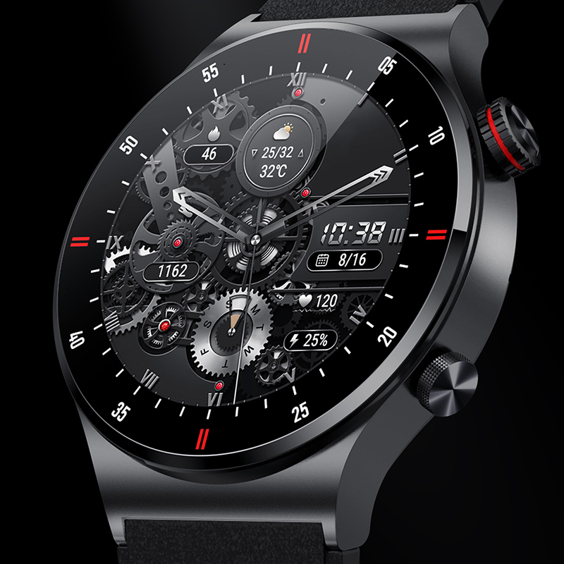 GPS ECG + PPG Bluetooth Chamad - Smartwatch Face avaliação e preço