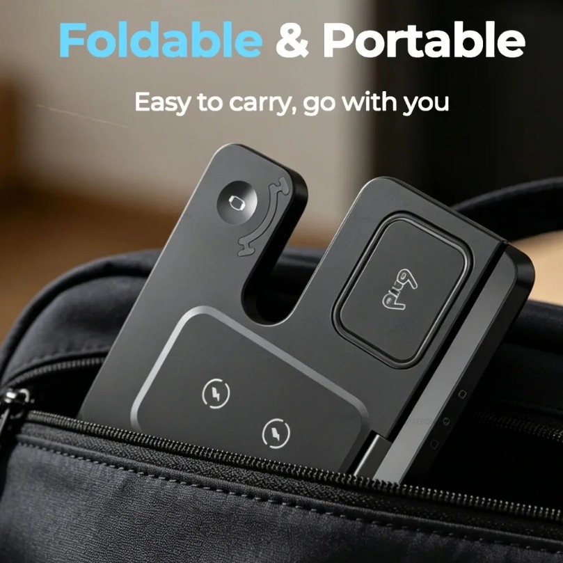 Carregador Sem Fio Rápido 3 em - Wireless Charger Watch avaliação e preço