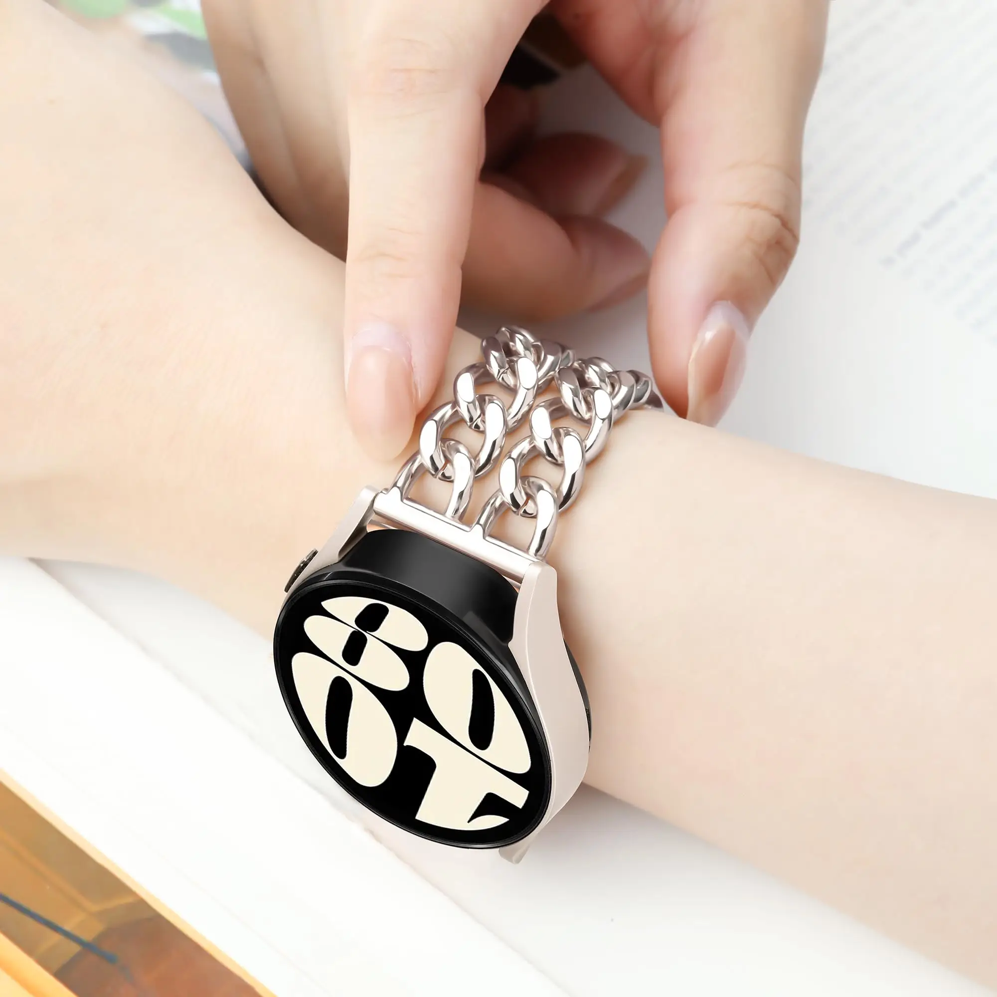 20mm 22mm pulseiras para samsu - Titan Smartwatch Accessories avaliação e preço
