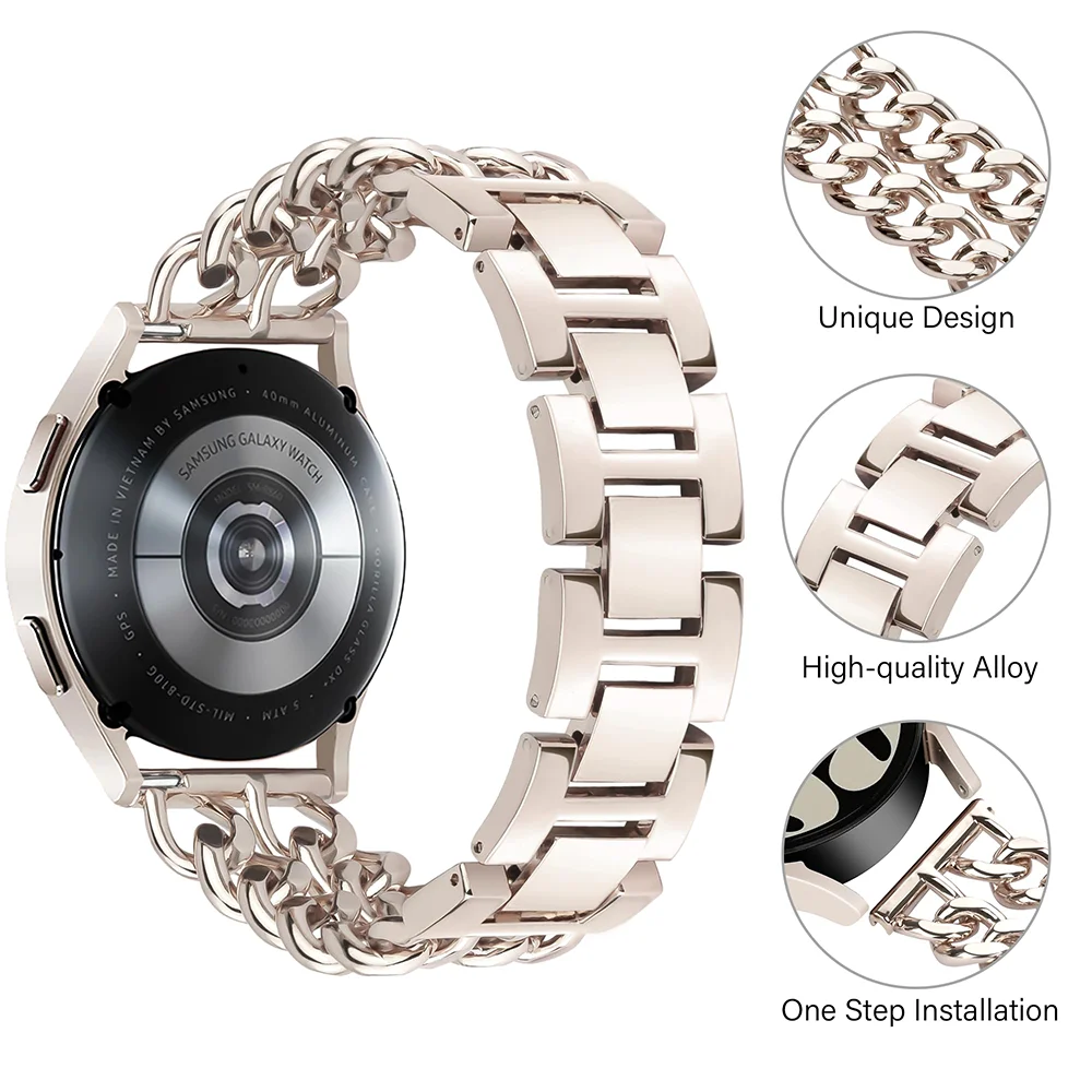 20mm 22mm pulseiras para samsu - Titan Smartwatch Accessories avaliação e preço