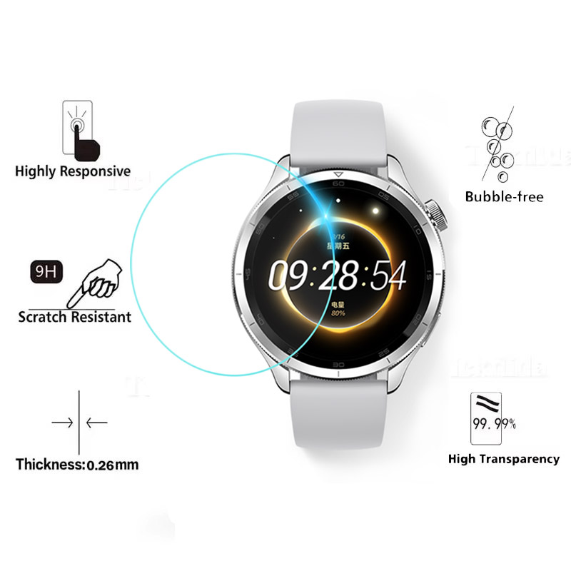 Película Protetora de Tela de  - Xiaomi Smartwatch S4 Accessories avaliação e preço
