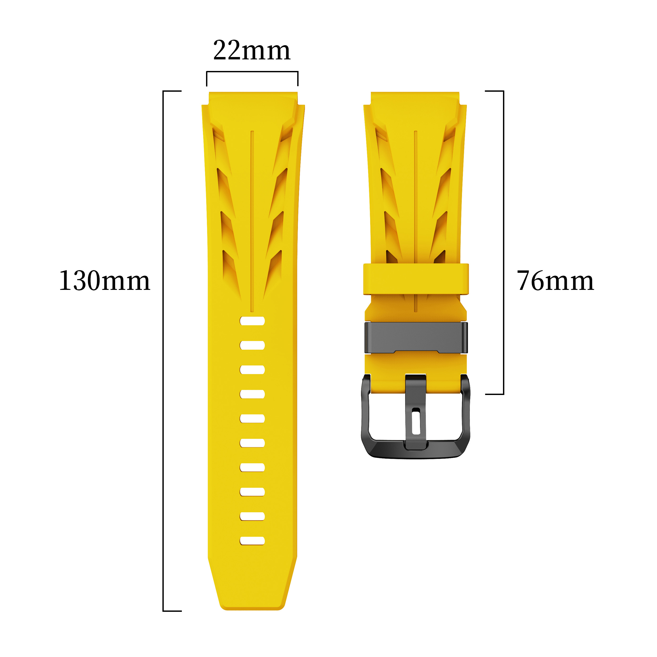 Pulseira de Silicone de 22mm p - Titan Smartwatch Accessories avaliação e preço