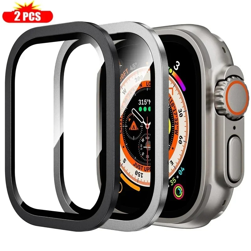 2 pçs vidro temperado para app - Smartwatch Watch Accessories For Women avaliação e preço
