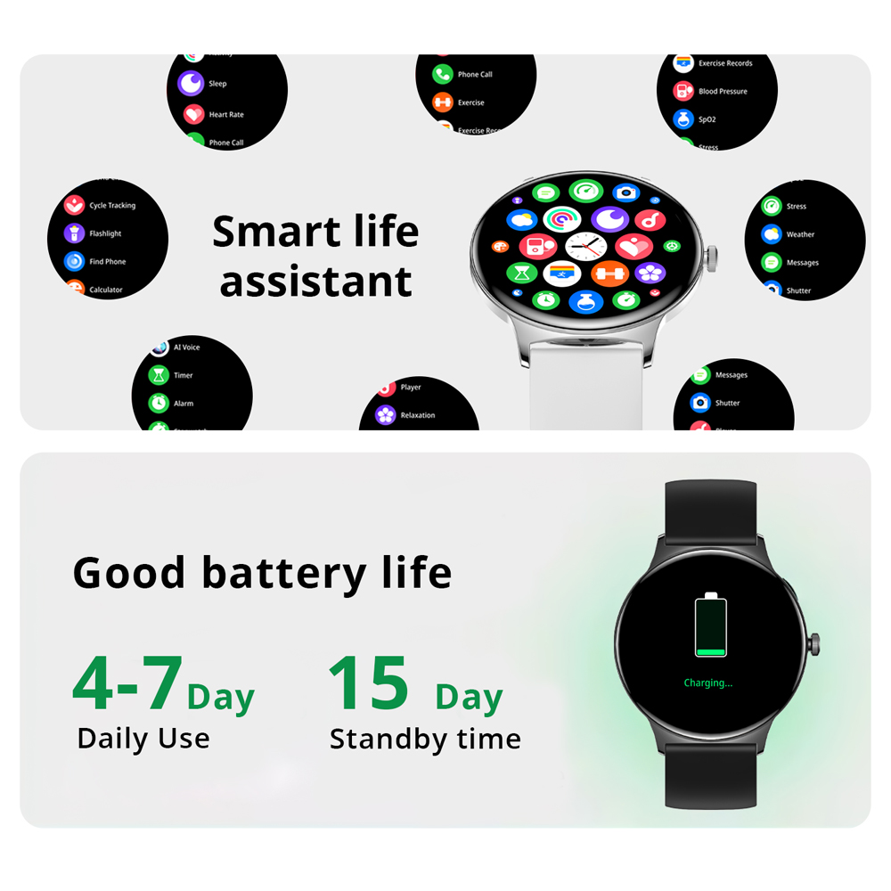 COLMI V89 Smartwatch feminino  - Smartwatch Face avaliação e preço