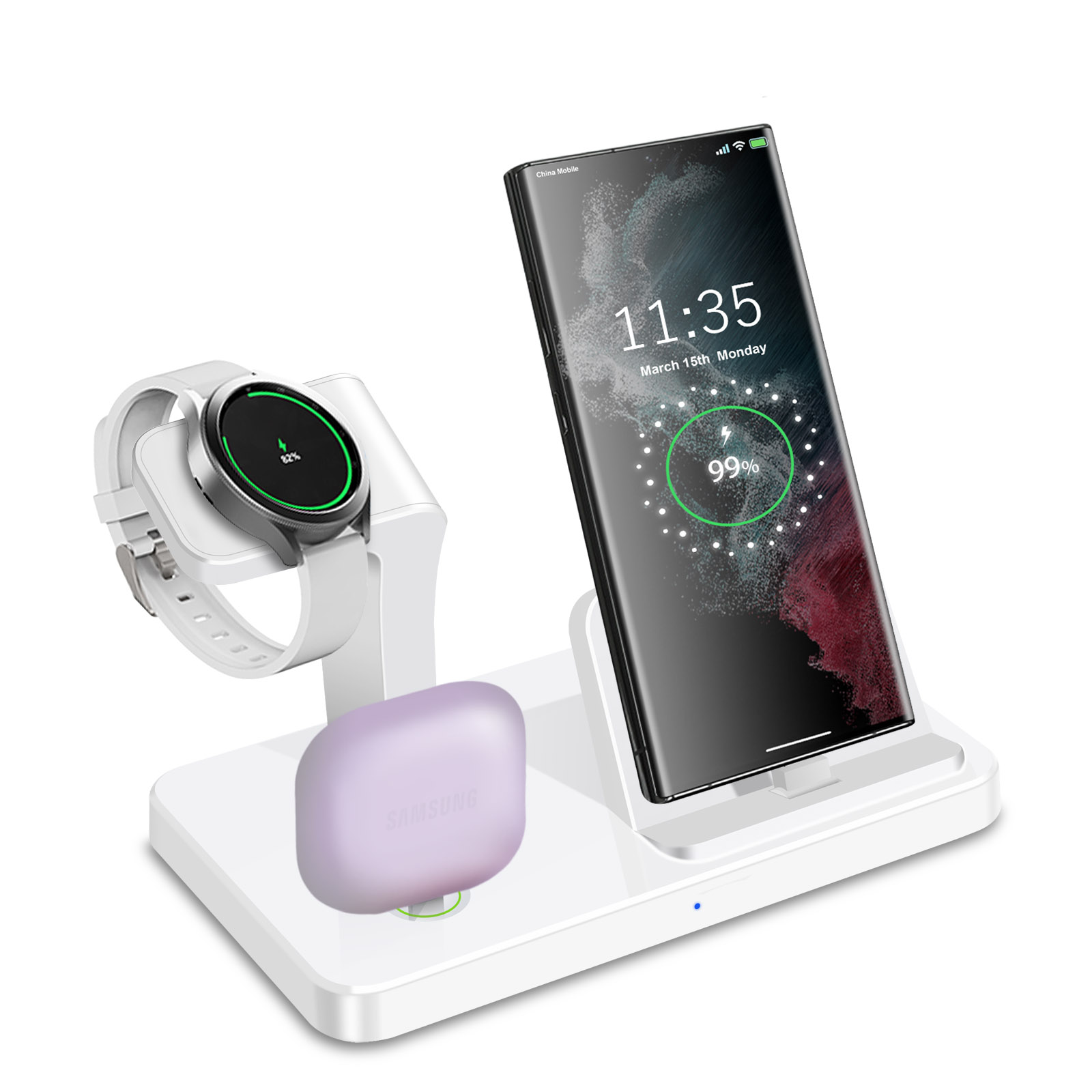 Estação de Carregamento Rápido - Wireless Charger Watch avaliação e preço