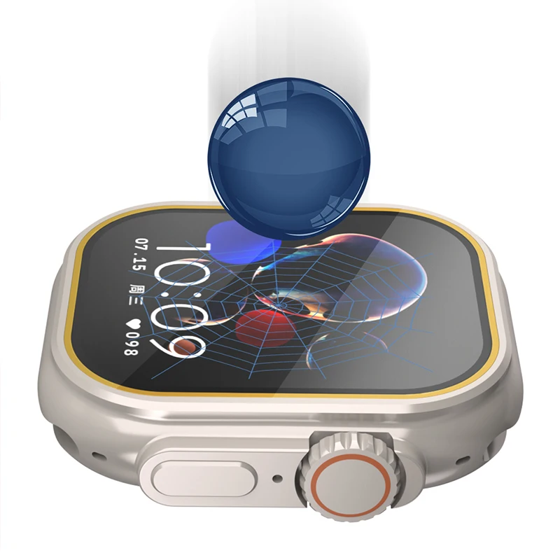 Vidro temperado para apple wat - Smartwatch Watch Accessories For Women avaliação e preço