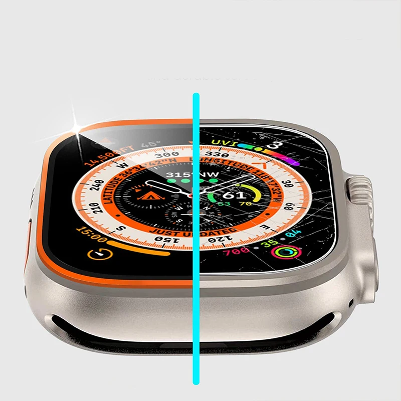 Vidro temperado para apple wat - Smartwatch Watch Accessories For Women avaliação e preço