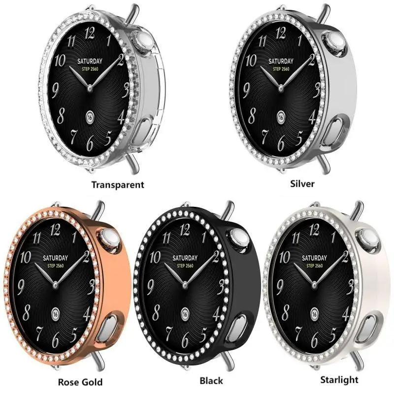 Capa Bling PC Oca para Xiaomi  - Xiaomi Smartwatch S4 Accessories avaliação e preço