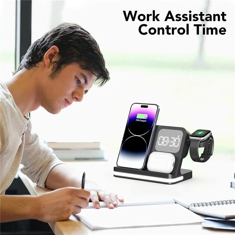 Suporte do carregador sem fio  - Wireless Charger Watch avaliação e preço