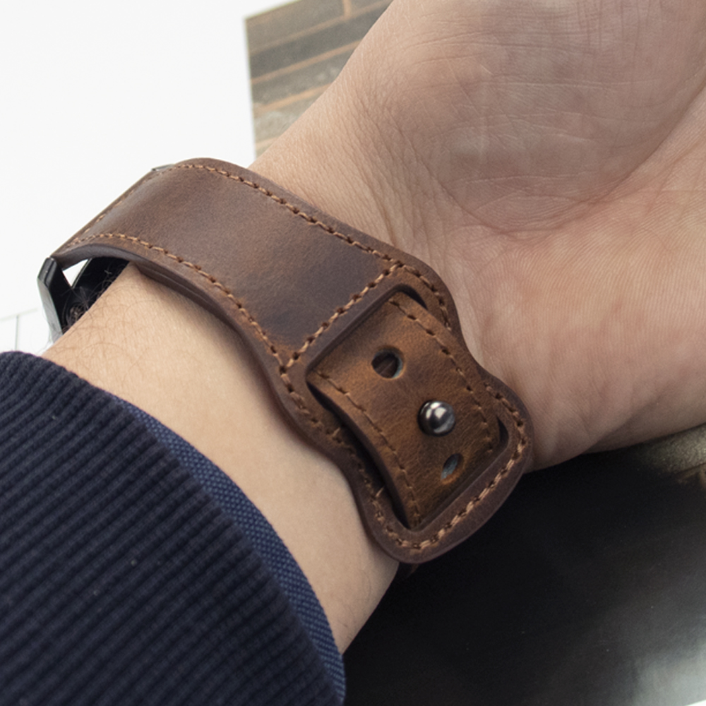 Pulseira de relógio de couro g - Smartwatch Accessories Shop avaliação e preço