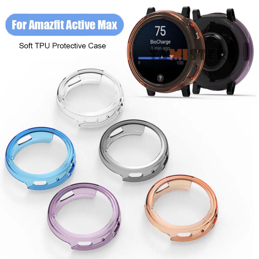 Capa de tpu macia para amazfit - Amazfit Smartwatch Accessories avaliação e preço