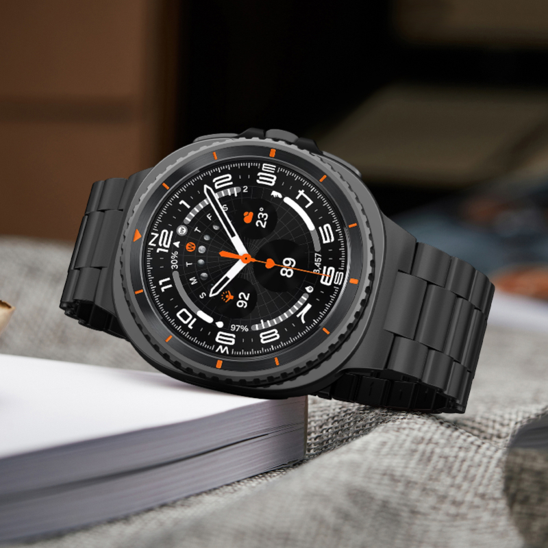 Pulseira de aço inoxidável par - Titan Smartwatch Accessories avaliação e preço