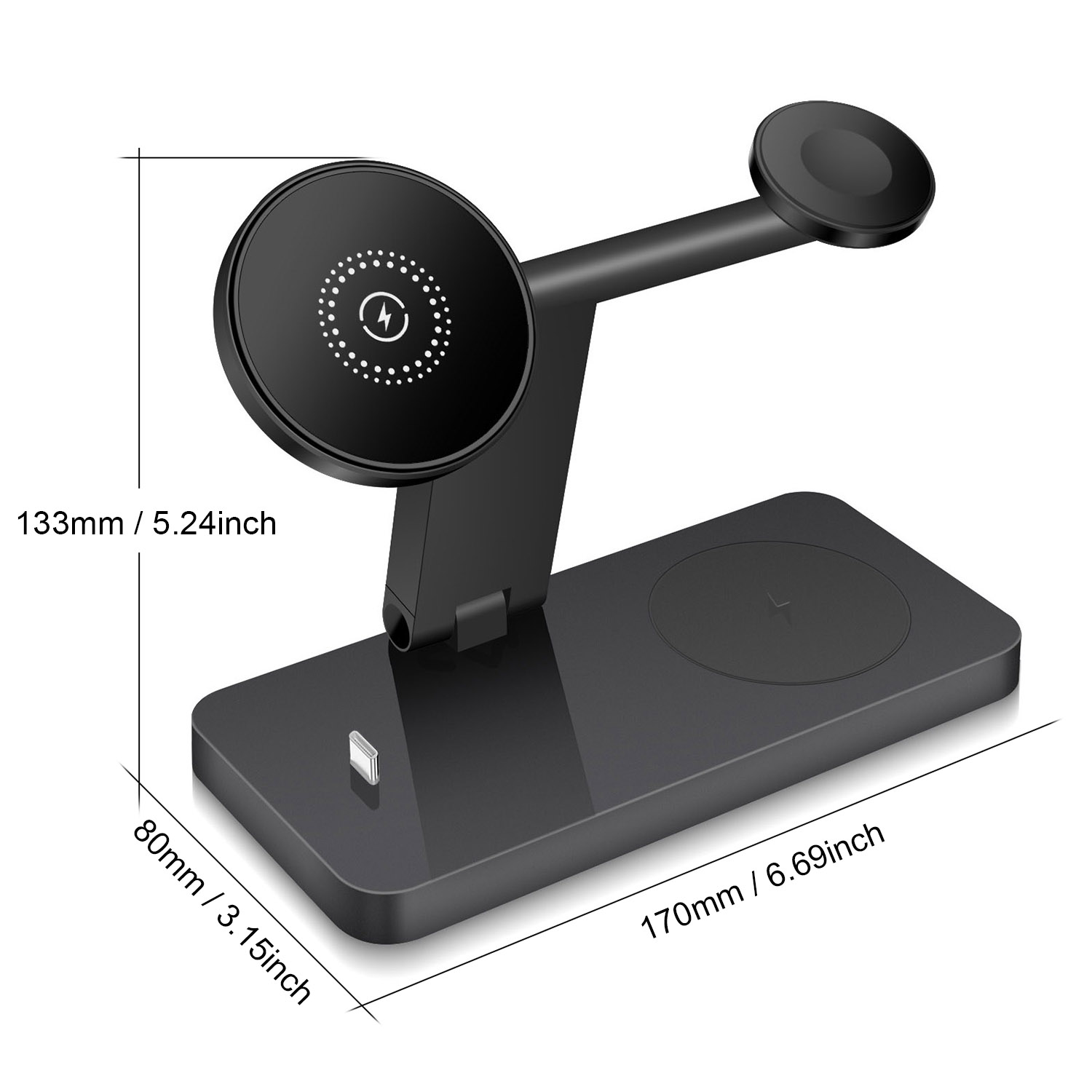 Carregador Magnético Sem Fio 4 - Wireless Charger Watch avaliação e preço