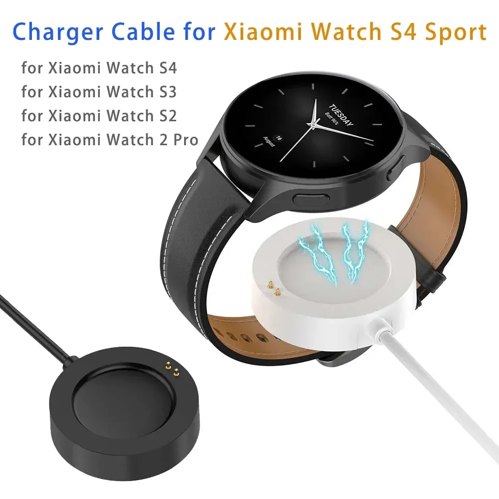 Cabo de carregamento branco pa - Xiaomi Smartwatch S3 Accessories avaliação e preço
