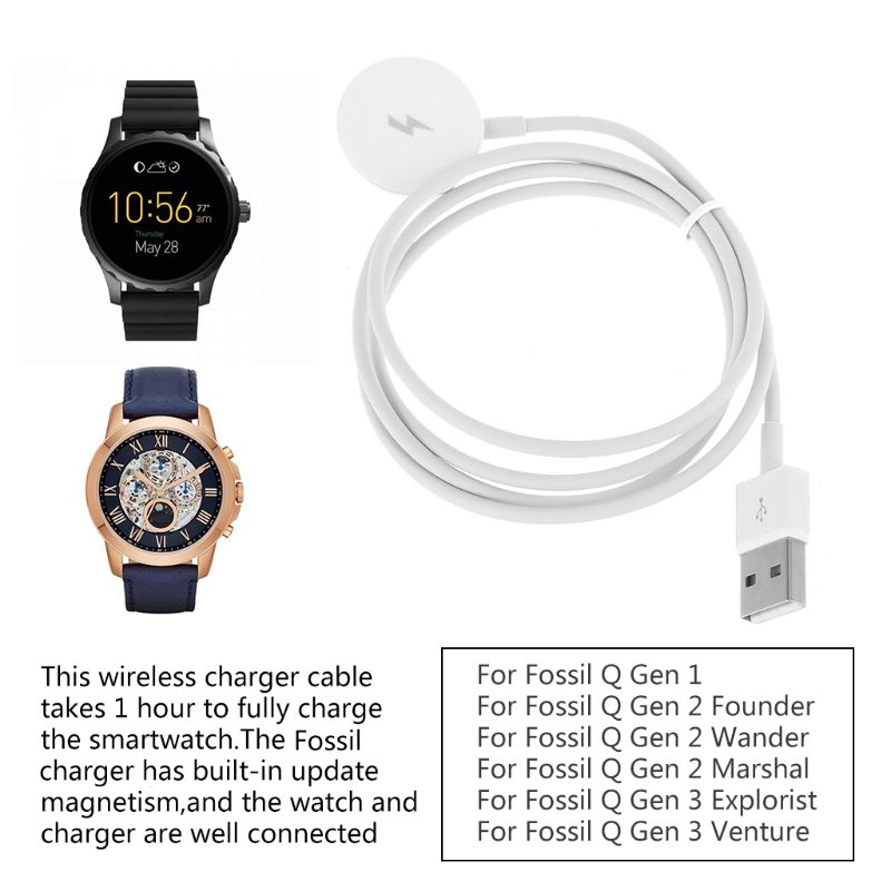 Adaptador de Carregador USB pa - Fossil Smartwatch Accessories avaliação e preço