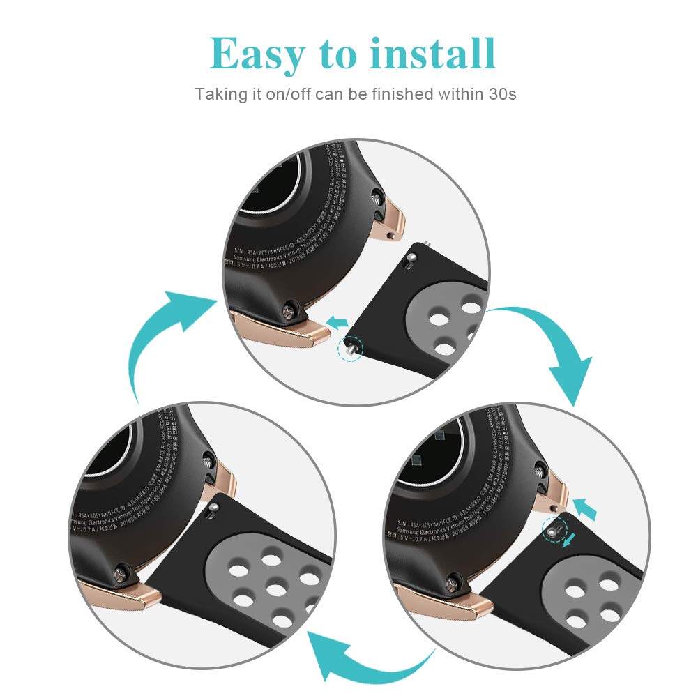Pulseira de relógio para samsu - Xiaomi Smartwatch S3 Accessories avaliação e preço