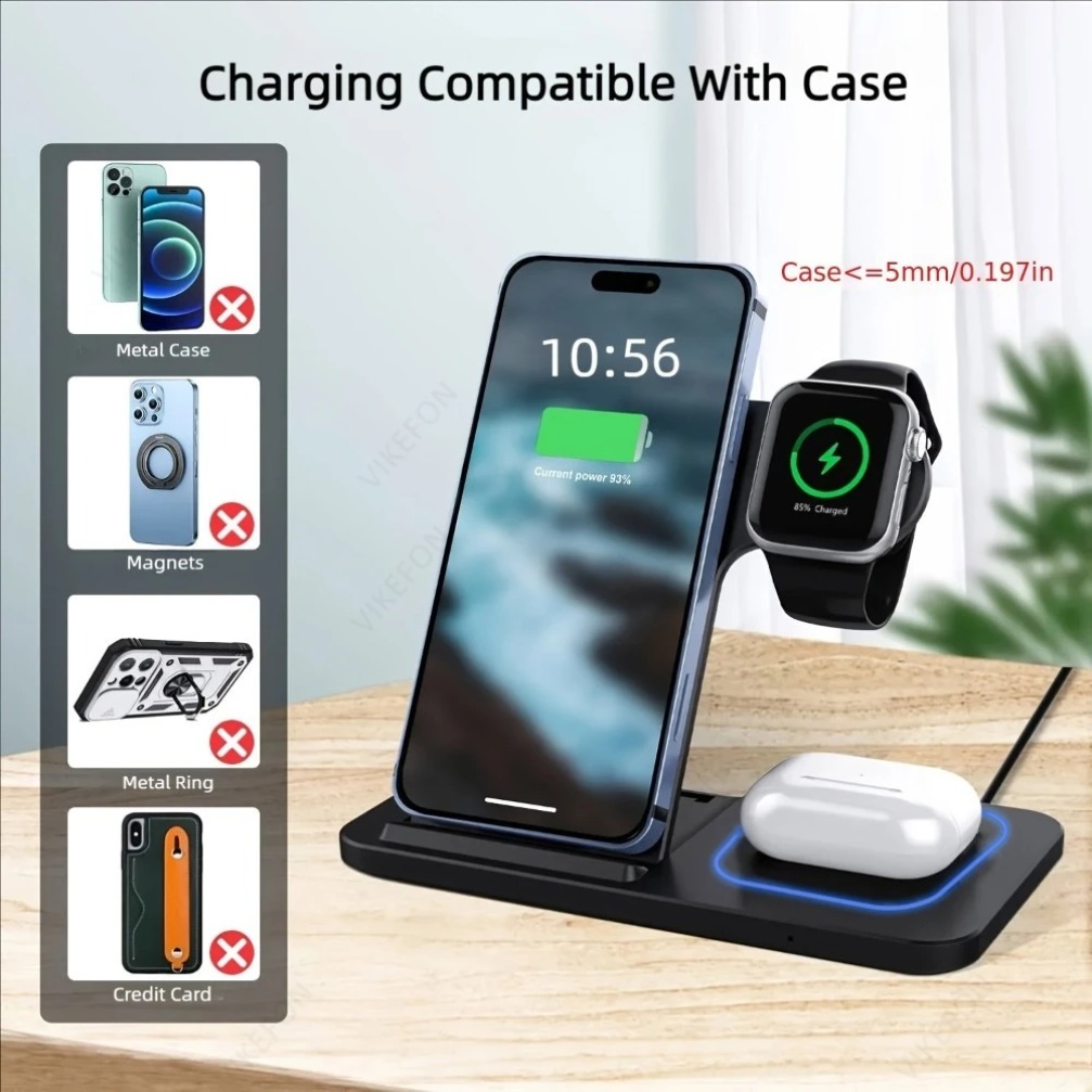 Estação de Carregamento Sem Fi - Wireless Charger Watch avaliação e preço
