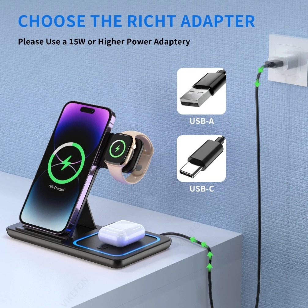 Estação de Carregamento Sem Fi - Wireless Charger Watch avaliação e preço