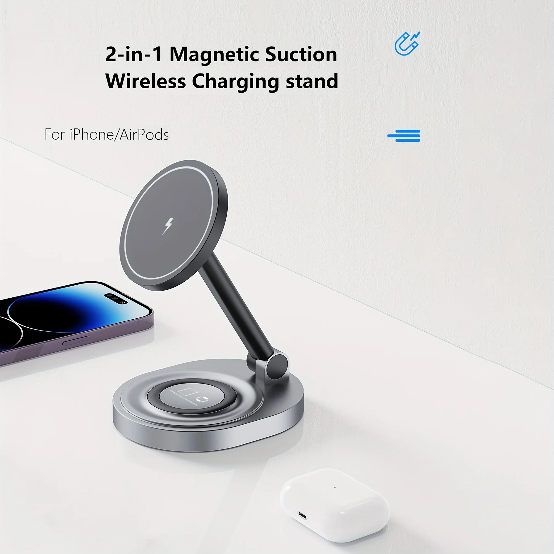 2 em 1 carregador magnético se - Wireless Charger Watch avaliação e preço
