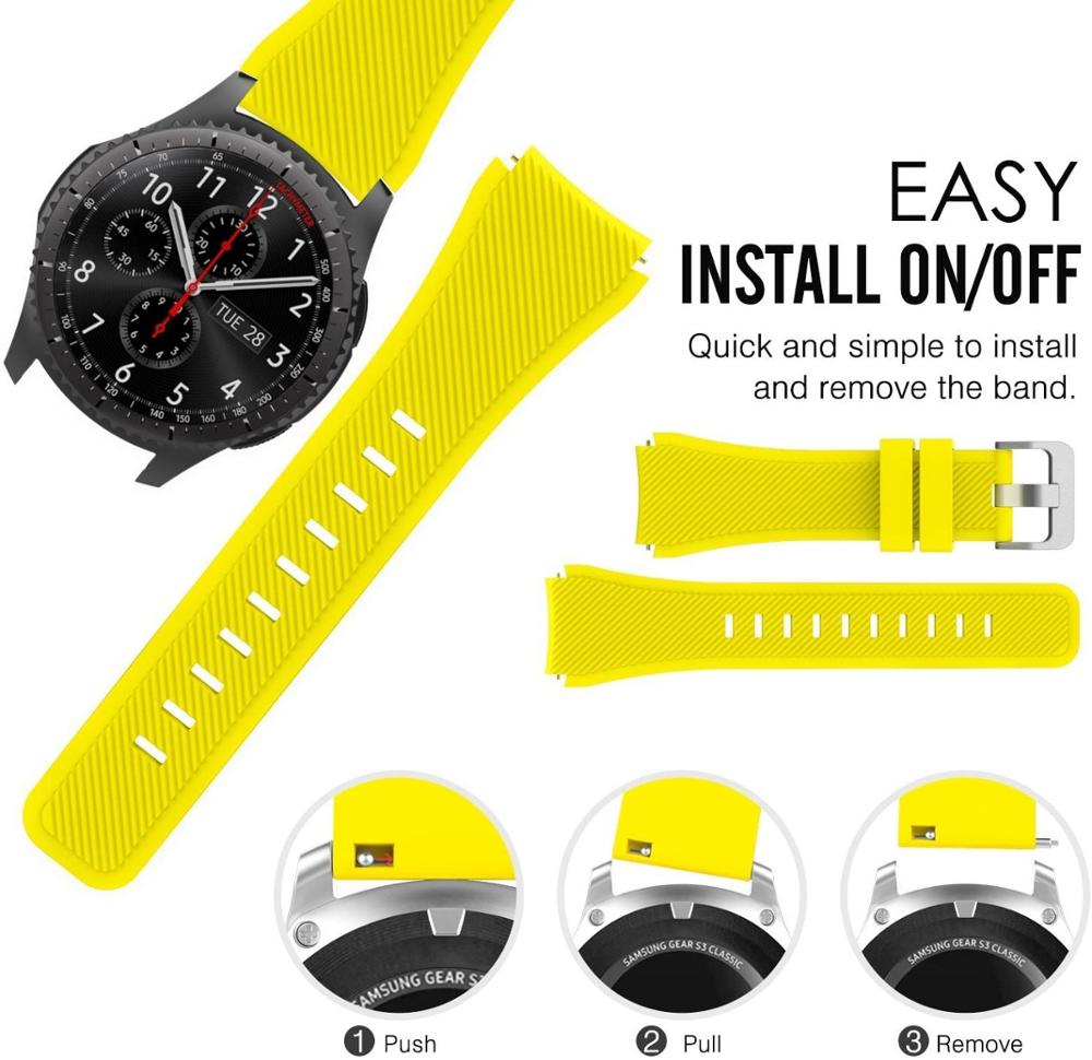Pulseira de relógio de silicon - Titan Smartwatch Accessories avaliação e preço