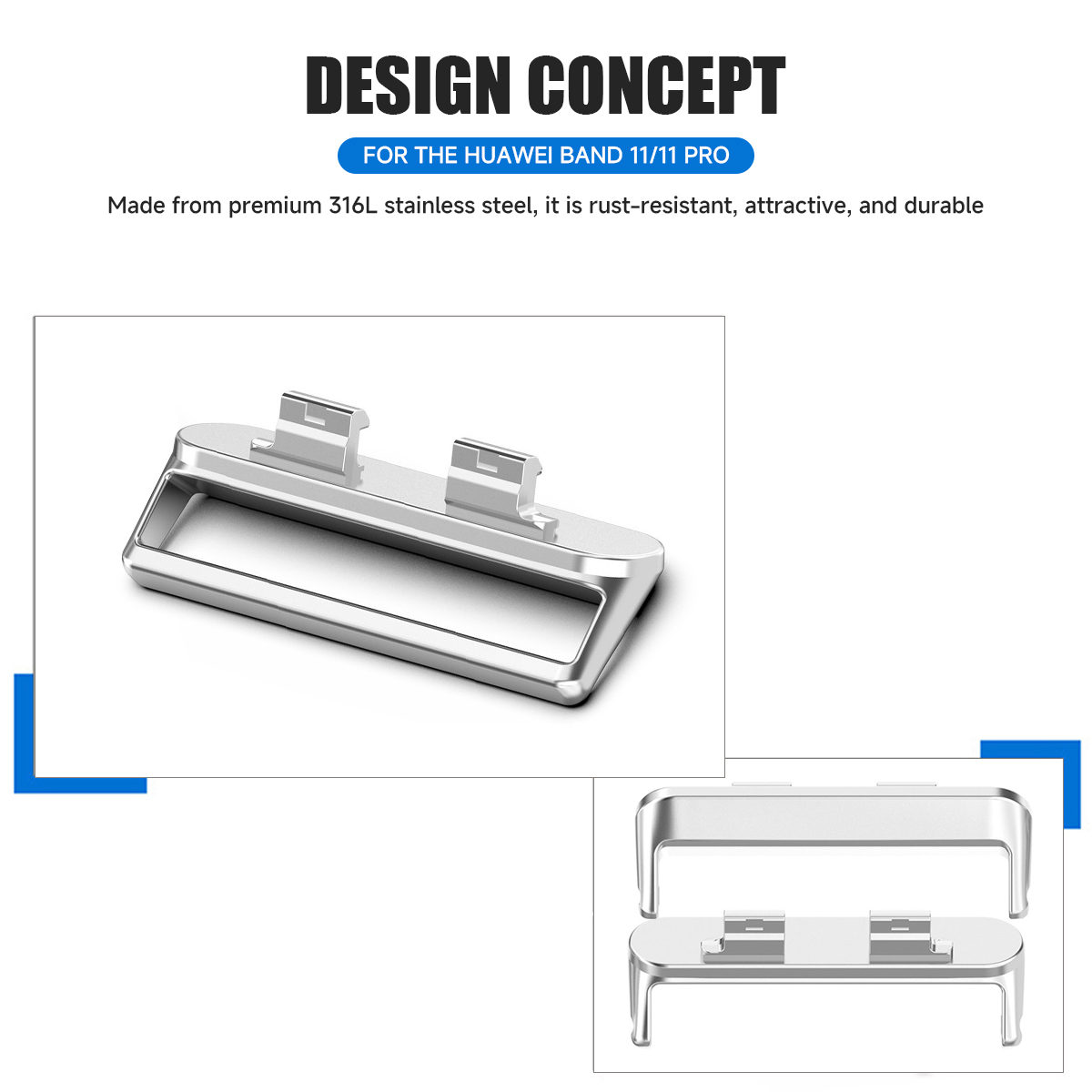 Adaptador de 18mm (1 Peça) par - Watch Band Connector avaliação e preço