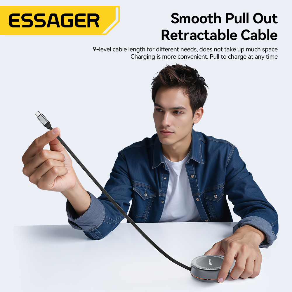 Essager 15W 3 em 1 Carregador  - Wireless Charger Watch avaliação e preço