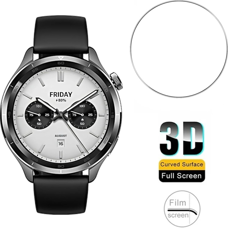 3 pçs filmes de vidro temperad - Xiaomi Smartwatch S4 Accessories avaliação e preço
