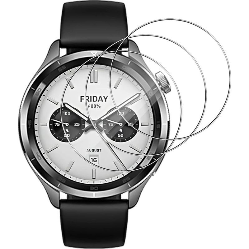 3 pçs filmes de vidro temperad - Xiaomi Smartwatch S4 Accessories avaliação e preço